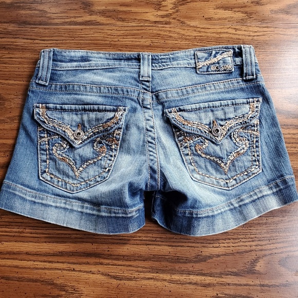 Big Star Sweet Ultra Low Rise Jean Shorts 27